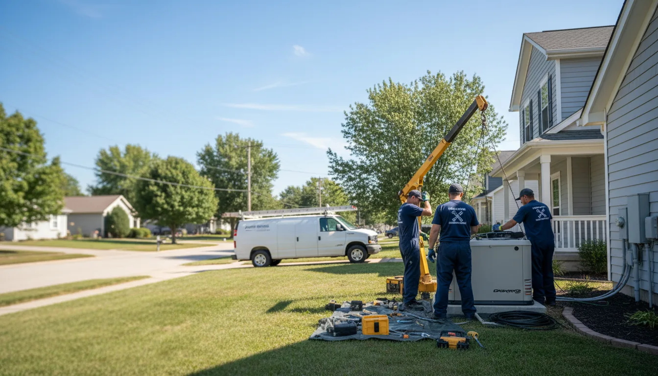 Generator Installation in Panna Maria, TX near me